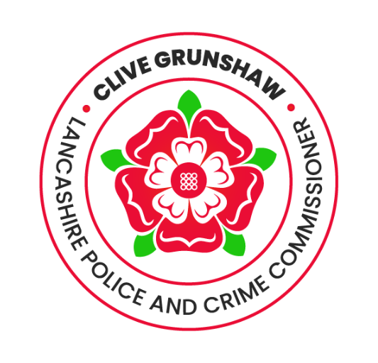 Clive Grunshaw Lancashire Police Crime Commissioner logo
